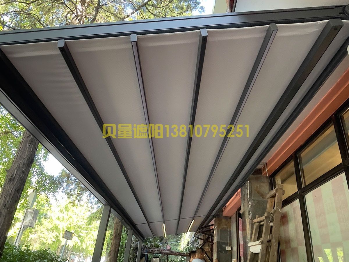 网红折叠天幕之独立安装及其他场景展示ZDTM-4