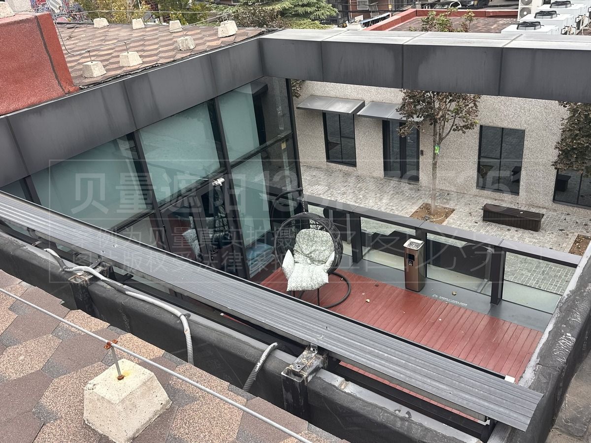 北京市海淀区E园EPARK(花园路社区)-铝合金折叠天幕(图8) 安装前1.jpg