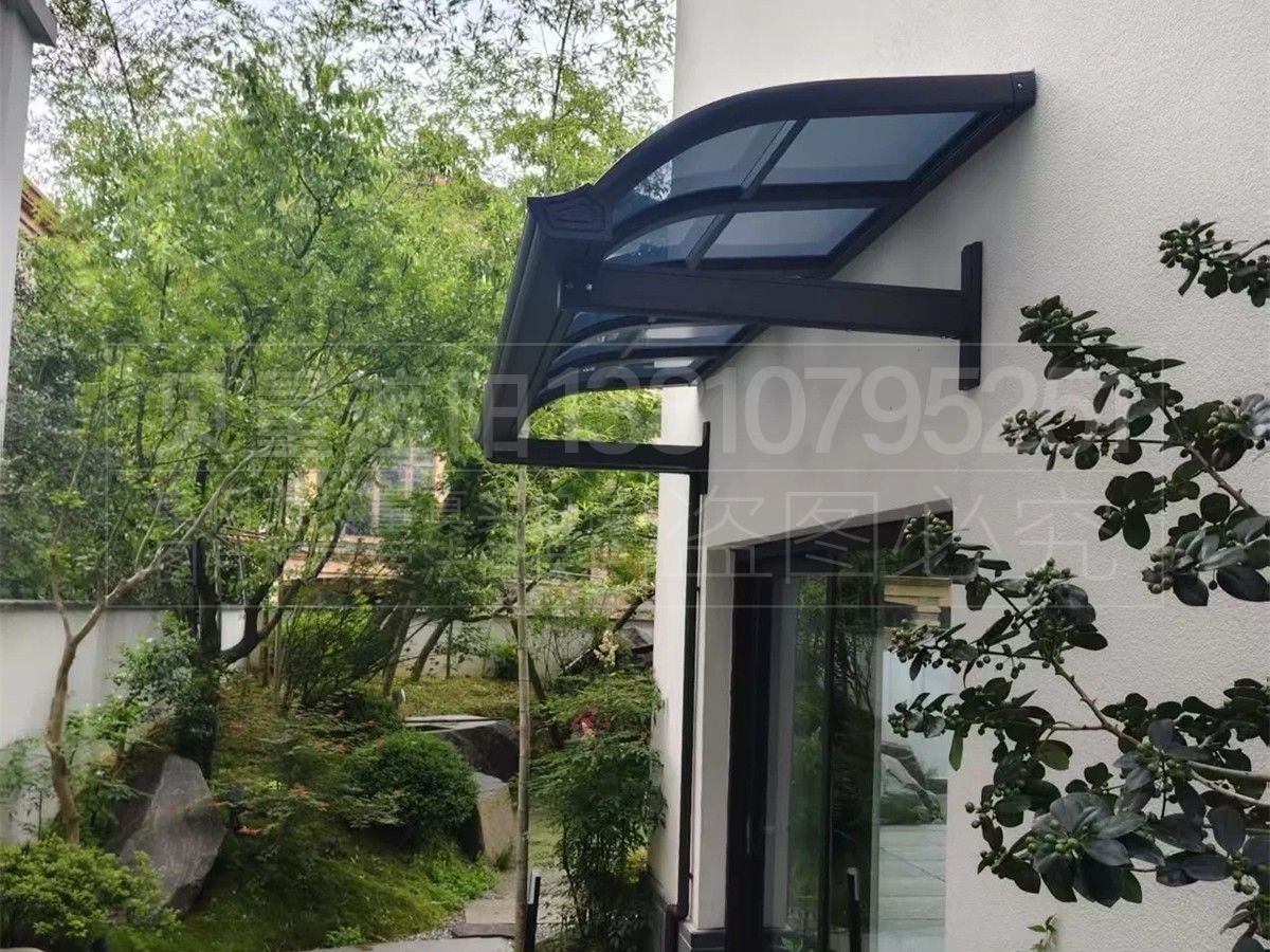 湖南省长沙 · 盈峰翠邸 门头窗户铝合金雨棚(图1) 1.jpg